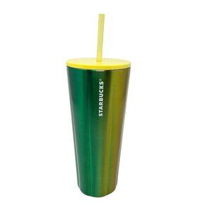 Starbucks‎ Summer 2022 Lime Speckle Cold Cup (24 oz) Tumbler Stainless Steel